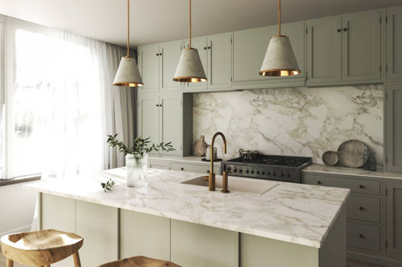 Customized Kitchen Countertops Made by Stone CNC Machines How to Make Money with Stone CNC Machines for Marble Granite and Quartz? 3