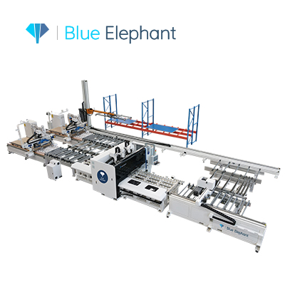 Labeling CNC Drilling and Cutting Production Line with Intelligent Material Silo 1