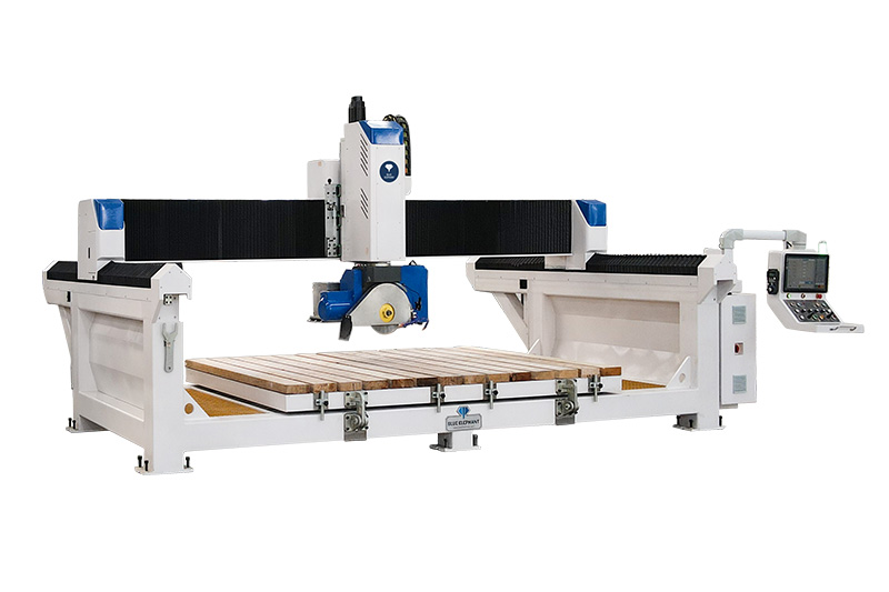 5＋1 CNC Bridge Saw with Italy ESA System 1