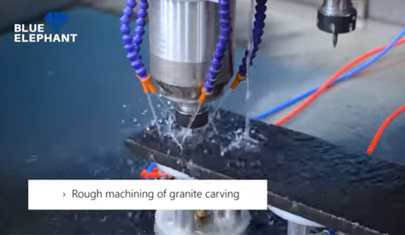 Rough Machining of Granite Carving How Much Does A CNC Bridge Saw for Marble, Quartz, Granite Cost? 10