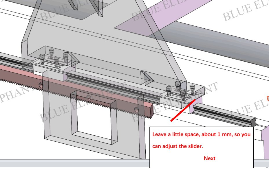 How to Install the Gantry —– Blue Elephant CNC 5