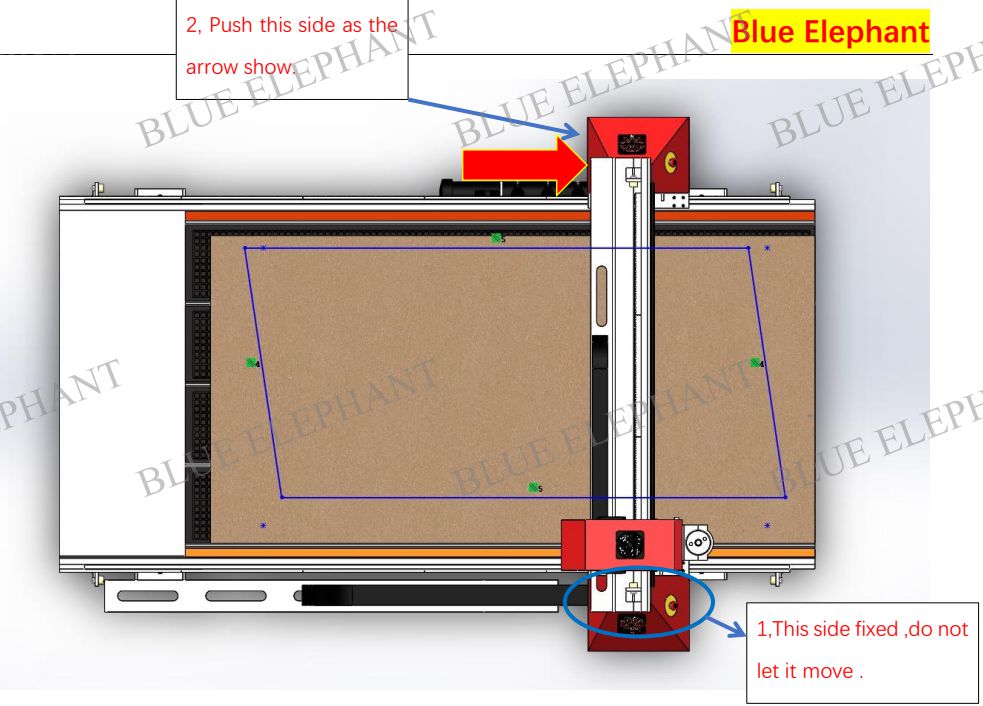 How to Install the Gantry —– Blue Elephant CNC 15