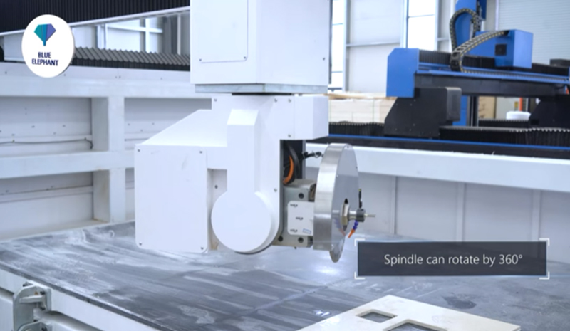 Spindle 2024 Stone Deep Processing Equipment Solutions for Stone Cutting and Engraving 5