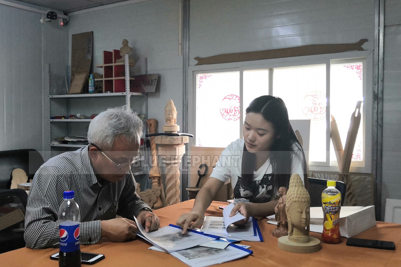 Blue Elephant warmly welcomes Laos customers to visit our factory 3 Blue Elephant warmly welcomes Laos customers to visit our factory 3