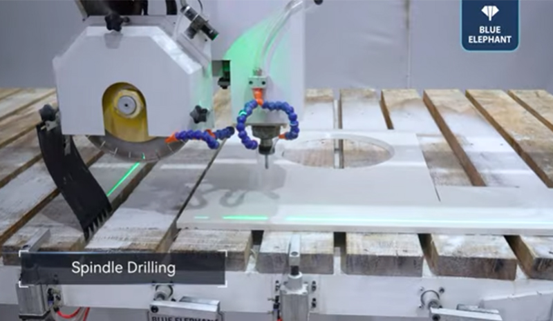 Spindle Drilling 2024 Stone Deep Processing Equipment Solutions for Stone Cutting and Engraving 9