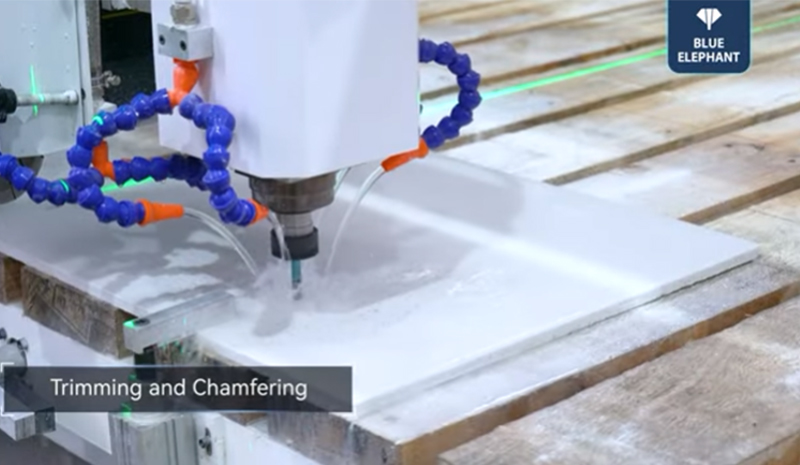 Trimming and Chamfering 2024 Stone Deep Processing Equipment Solutions for Stone Cutting and Engraving 10