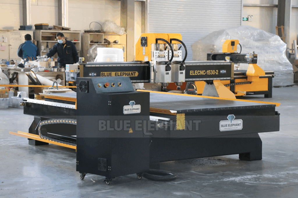 High Precision 1530 Double Head CNC Router Machine will be Send to Kuwait 1 High Precision 1530 Double Head CNC Router Machine will be Send to Kuwait 1