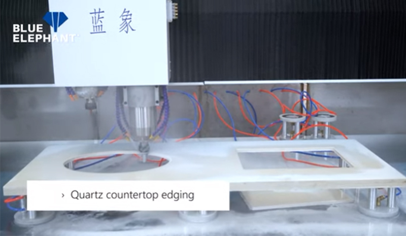 Quartz Counertop Edging 2024 Stone Deep Processing Equipment Solutions for Stone Cutting and Engraving 19
