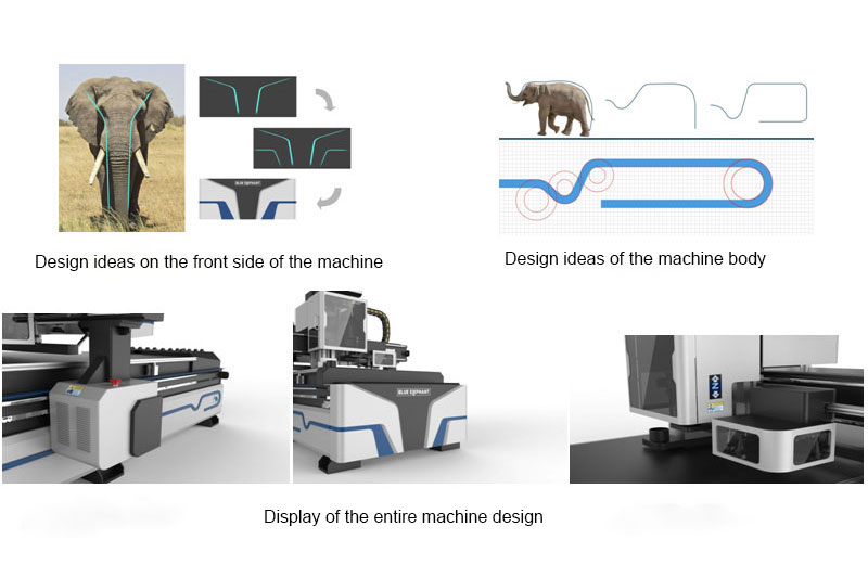 Blue elephant ushered in a large-scale upgrade of CNC routers 1 Blue elephant ushered in a large-scale upgrade of CNC routers 1