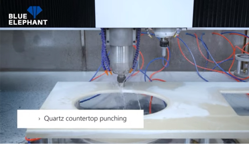 Quartz Countertop Punching 2024 Stone Deep Processing Equipment Solutions for Stone Cutting and Engraving 21