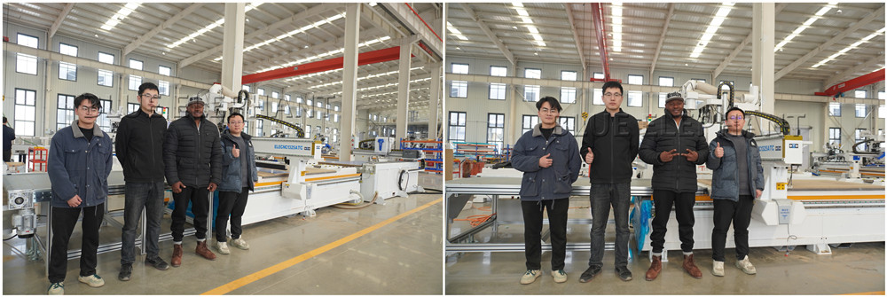 Customer from Rwanda Come to Our Factory for Training High Efficiency Furniture Production Line How to Make Money Using High Efficiency Furniture Production Line for Beginners? 4