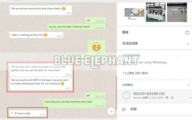 Canadian Customer Purchased Our Two Machines-1325 Woodworking Machine and 1390 Laser Machine 4 Canadian Customer Purchased Our Two Machines-1325 Woodworking Machine and 1390 Laser Machine 4