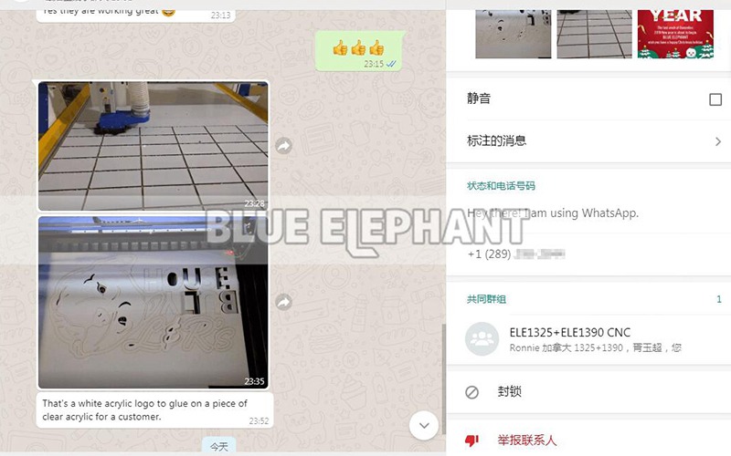 Canadian Customer Purchased Our Two Machines-1325 Woodworking Machine and 1390 Laser Machine 3 Canadian Customer Purchased Our Two Machines-1325 Woodworking Machine and 1390 Laser Machine 3