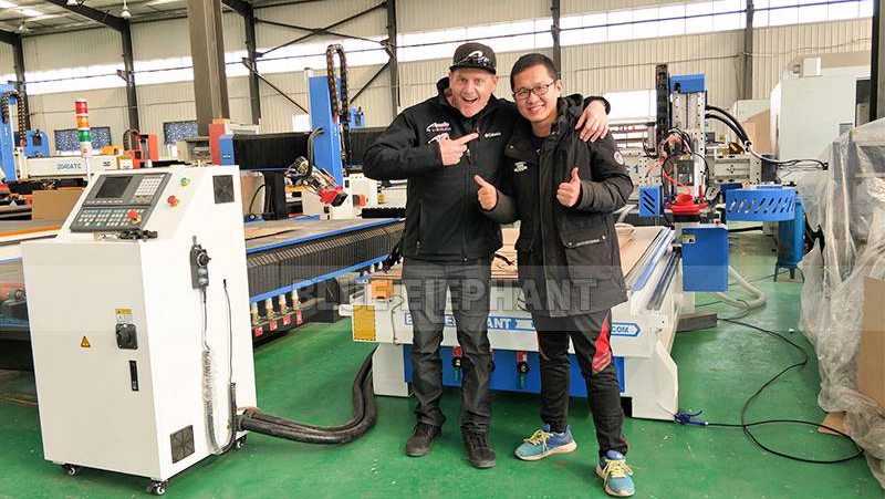 New Arrival Customer from US! 1325 ATC CNC Wood Carving Machine 1 New Arrival Customer from US! 1325 ATC CNC Wood Carving Machine 1