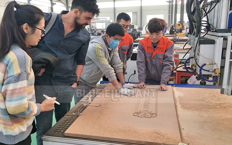 Israeli Customers Visit for Multi Spindle Woodwork Machine 4 Israeli Customers Visit for Multi Spindle Woodwork Machine 4