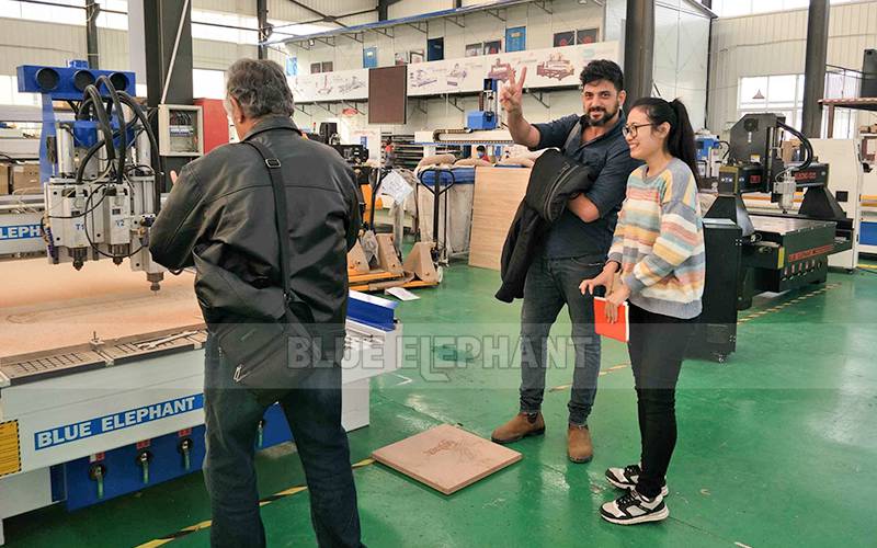 Israeli Customers Visit for Multi Spindle Woodwork Machine 3 Israeli Customers Visit for Multi Spindle Woodwork Machine 3
