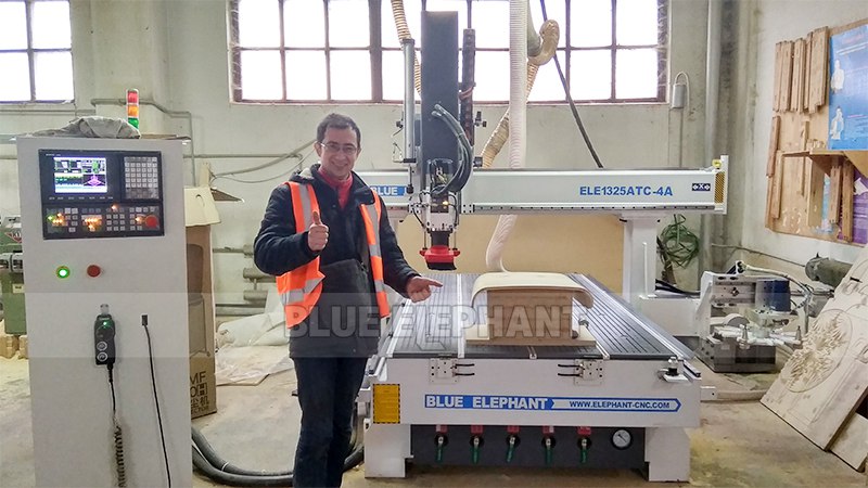 After-Sales Service in Ukraine, 4*8 ft ATC CNC Machine 1 After-Sales Service in Ukraine, 4*8 ft ATC CNC Machine 1