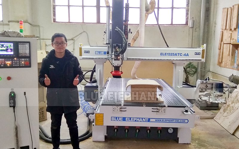 After-Sales Service in Ukraine, 4*8 ft ATC CNC Machine 2 After-Sales Service in Ukraine, 4*8 ft ATC CNC Machine 2