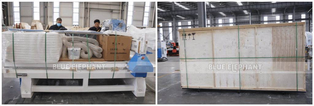 Affordable 1325 4*8ft ATC Wood CNC Engraving Machine will be Sent to France 3 Affordable 1325 4*8ft ATC Wood CNC Engraving Machine will be Sent to France 3