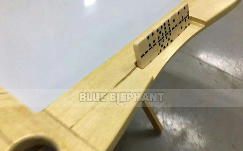 Dominica Customer and Mahjong Table—1530 CNC Wood Carving Machine 4 Dominica Customer and Mahjong Table—1530 CNC Wood Carving Machine 4