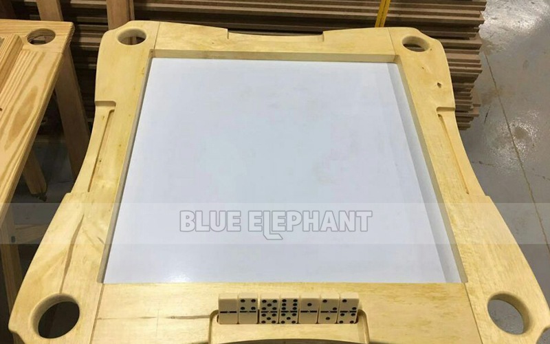 Dominica Customer and Mahjong Table—1530 CNC Wood Carving Machine 3 Dominica Customer and Mahjong Table—1530 CNC Wood Carving Machine 3