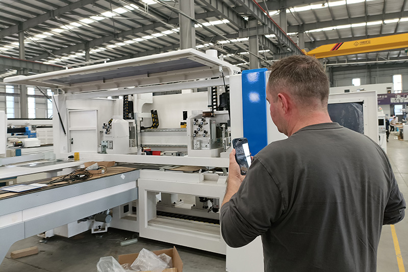 Brazilian Customer Bought Blue Elephant Nesting CNC Machine and Edge Bander 1 Brazilian Customer Bought Blue Elephant Nesting CNC Machine and Edge Bander 1