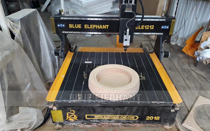 Russian Customer’s Feedback —1212 Desktop 3 Axis CNC Wood Carving Machine 2