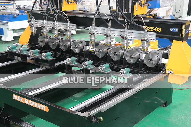 1325 Multi 8 spindles CNC Machine with Rotary Device 4