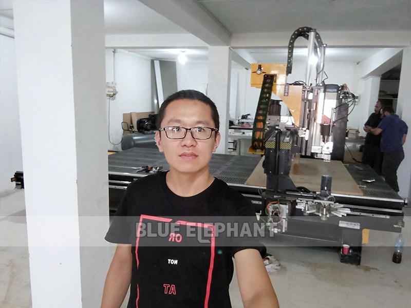 After-Sale Service in Algeria,2040 ATC Wood Engraver with Drilling Holes 4