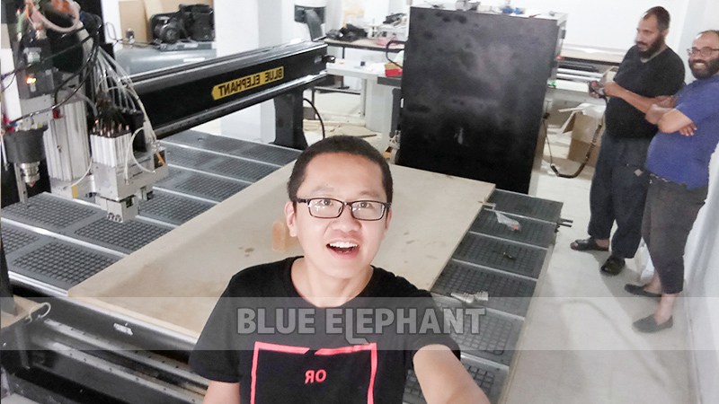 After-Sale Service in Algeria,2040 ATC Wood Engraver with Drilling Holes 1