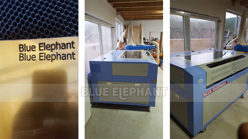 1390 CO2 wood laser engraving machine for Romanian customer 3 1390 CO2 wood laser engraving machine for Romanian customer 3