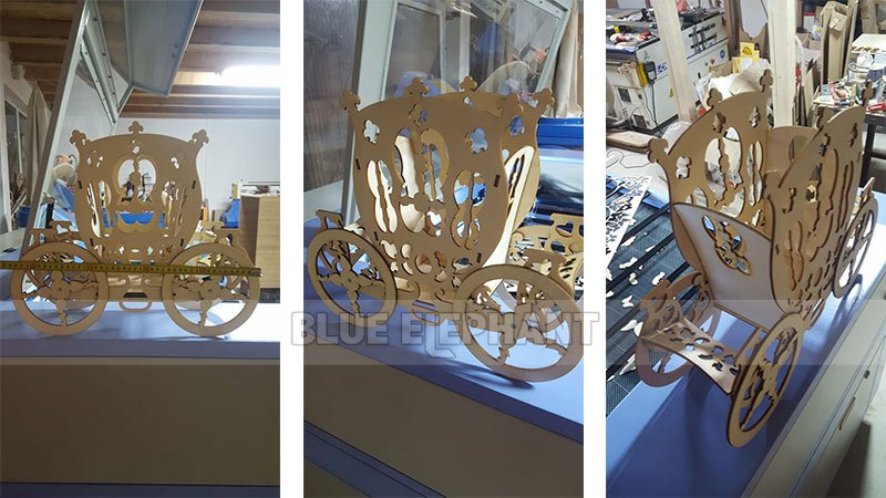 1390 CO2 wood laser engraving machine for Romanian customer 1 1390 CO2 wood laser engraving machine for Romanian customer 1