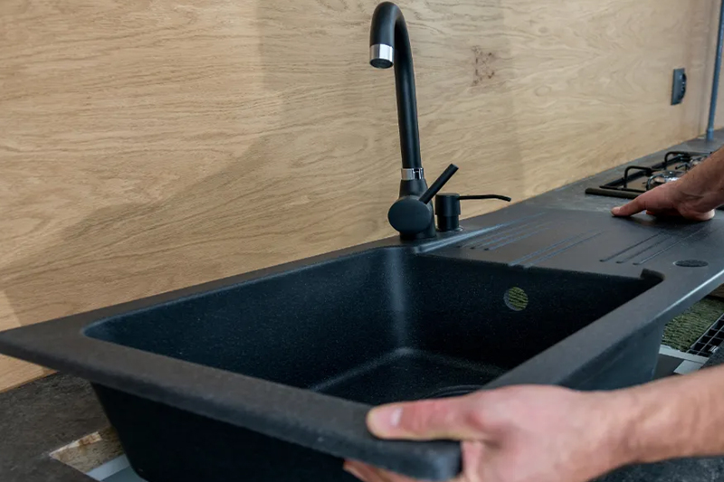 Fitting and Securing the Countertop How to Use Marble and Granite CNC Bridge Saw for Making Kitchen Countertops? 6