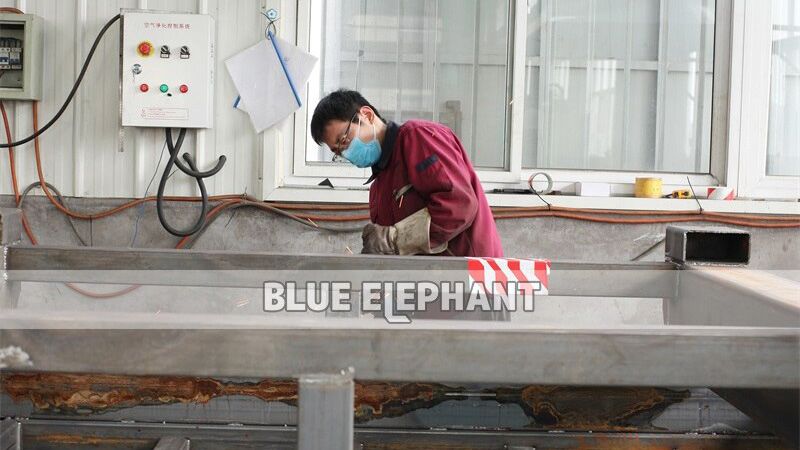 Heat Treatment Process for CNC Router Machine Bed 1