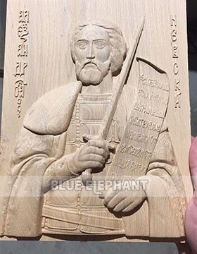 Russian Customer’s Sample—1325 CNC Wood Carving Machine with Rotary Device 7 Russian Customer’s Sample—1325 CNC Wood Carving Machine with Rotary Device 7