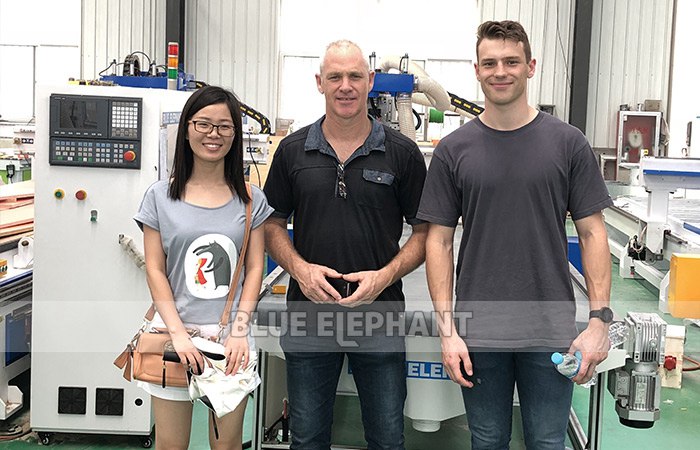 Australia Customer Visiting for CNC Plasma Cutters 1 Australia Customer Visiting for CNC Plasma Cutters 1