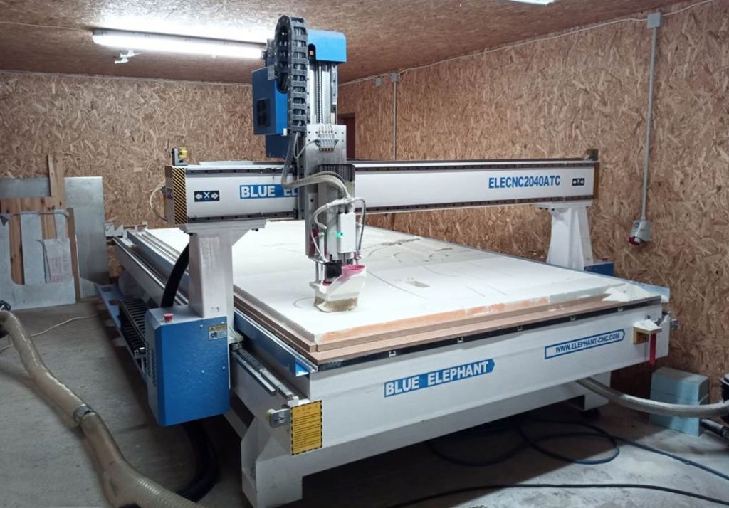 Estonia Customer Uses ELECNC2040ATC to Cut and Engrave Wood Panels 3 Estonia Customer Uses ELECNC2040ATC to Cut and Engrave Wood Panels 3