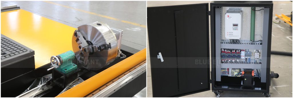 Multi-head 1325 CNC Router with Rotary Device & 3 Spindles will be Sent to Croatia 1