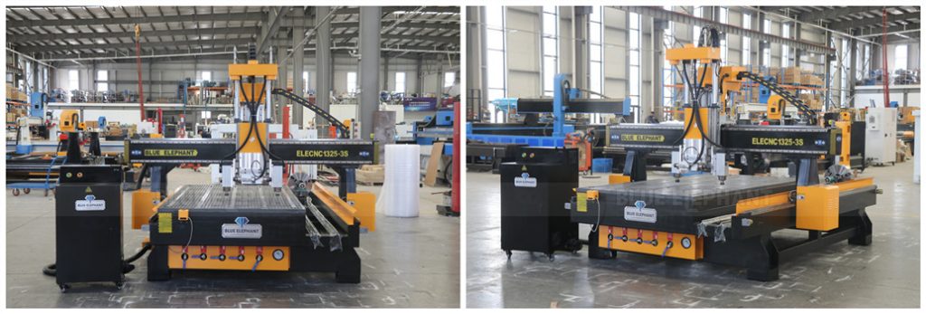 Multi-head 1325 CNC Router with Rotary Device & 3 Spindles will be Sent to Croatia 2