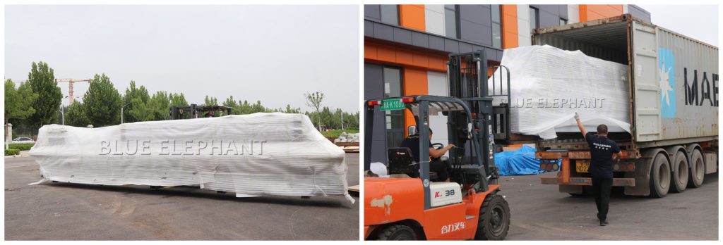 Advanced E70JAD Edge Banding Machine with Double Glue Pots will be Sent to Mexico 2 Advanced E70JAD Edge Banding Machine with Double Glue Pots will be Sent to Mexico 2