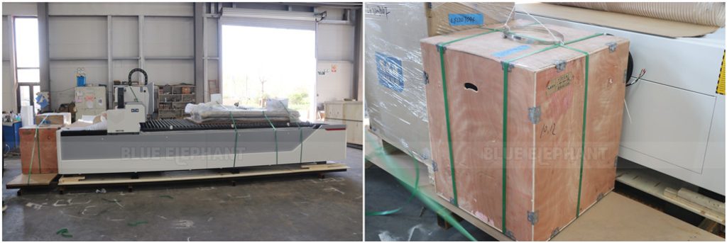 1530 Fiber Laser Cutting Machine will be Sent to Port of TEMA, Ghana 2