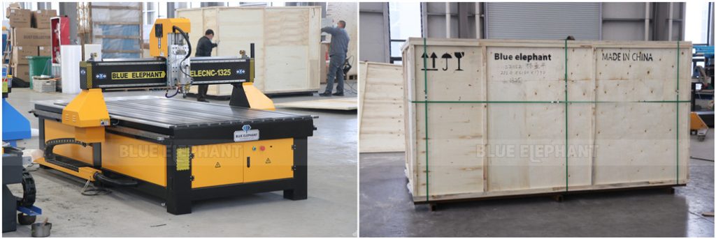 Popular 1325 Rotary Axis Wood CNC Machine will be Sent to Portugal 2