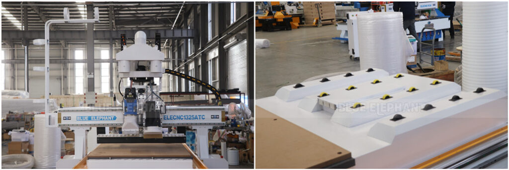 1325 4×8 CNC Nesting Machine with loading and unloading will be Send to Canada 2 1325 4×8 CNC Nesting Machine with loading and unloading will be Send to Canada 2