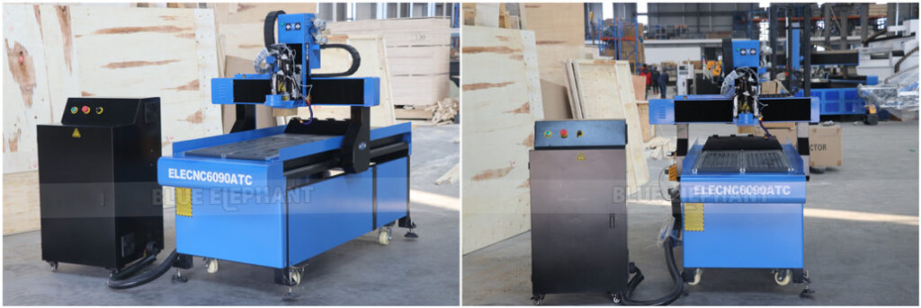 High Efficiency 6090 Small Wood Engraving Machine with ATC Spindle will be Sent to America 1 High Efficiency 6090 Small Wood Engraving Machine with ATC Spindle will be Sent to America 1