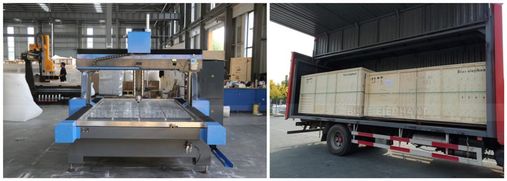 Custom 1525 Stone CNC Engraving Machine will be Sent to Romania 2 Custom 1525 Stone CNC Engraving Machine will be Sent to Romania 2