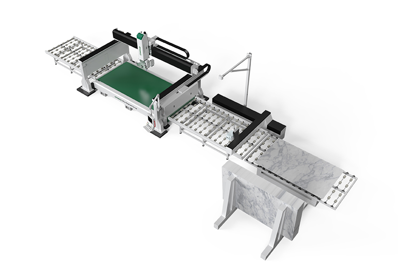 New Arrival: 5 Axis CNC Marble Stone Bridge Saw Production Line for Sale 1