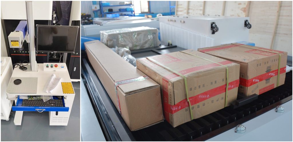 Two Laser CNC Machines: Co2 Laser Cutting Machine & Fiber Laser Marking Machine will be Sent to Germany 3 Two Laser CNC Machines: Co2 Laser Cutting Machine & Fiber Laser Marking Machine will be Sent to Germany 3