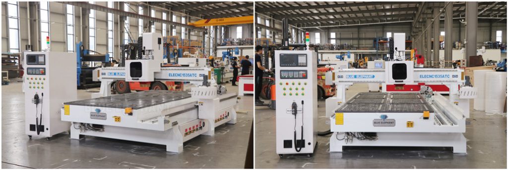 Custom 1535 ATC CNC Rotary Axis Wood Engraving Machine will be Sent to Saudi Arabia 1