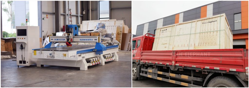 High Quality 1631 ATC Rotary Axis CNC Machine Will be Sent to Tampa, USA 2 High Quality 1631 ATC Rotary Axis CNC Machine Will be Sent to Tampa, USA 2