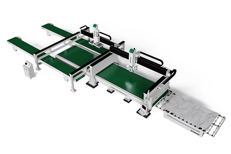 New Arrival: 5 Axis Bridge Saw Machine CNC Quartz Stone Production Line 1